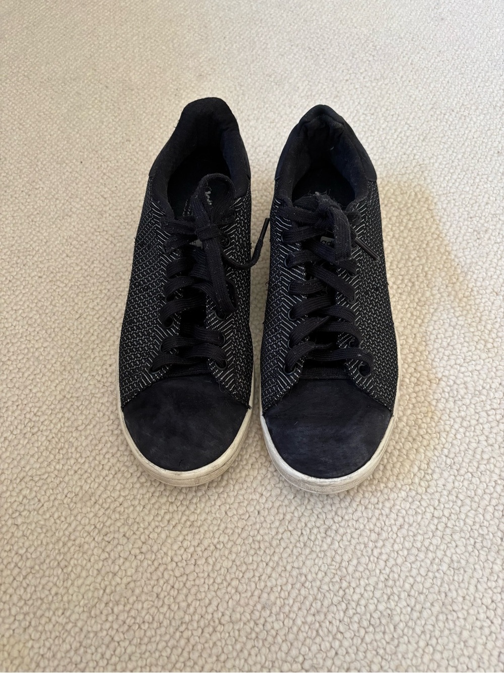 Adidas Stan Smith M17157 men’s sneakers size 9. Black, white, gray